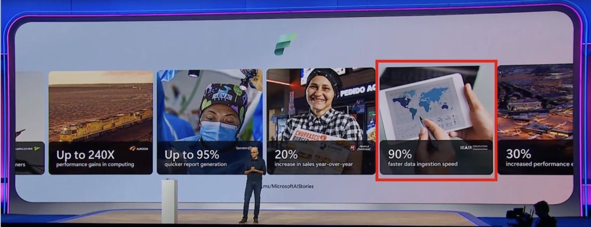 Satya Nadella Highlighted Our Work on the Microsoft Ignite 2025 Keynote Stage